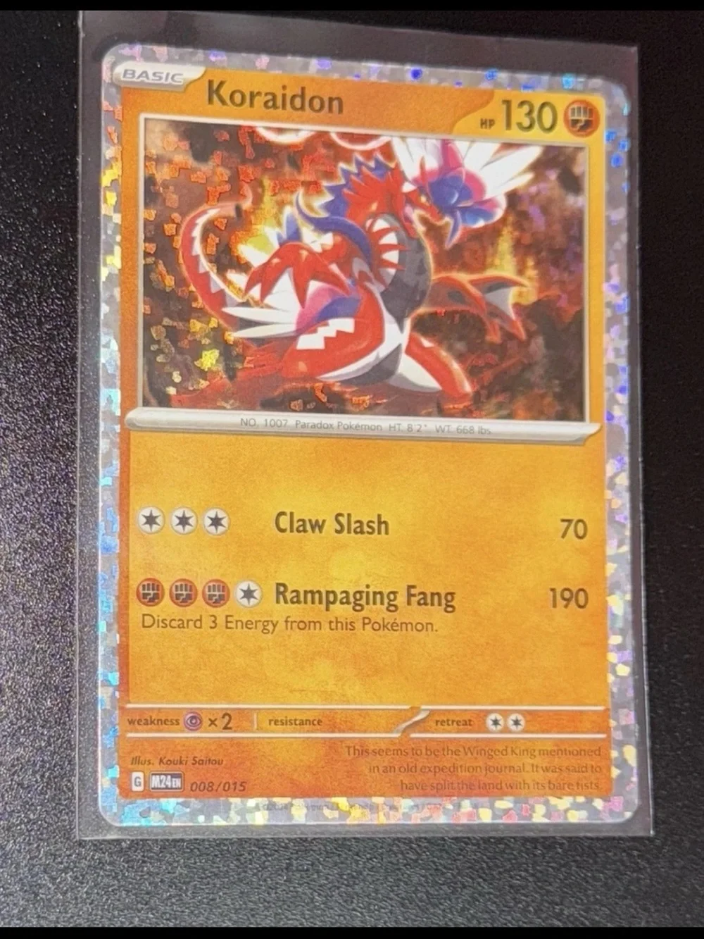 Koraidon 008/015 McDonald's 2024 Holo